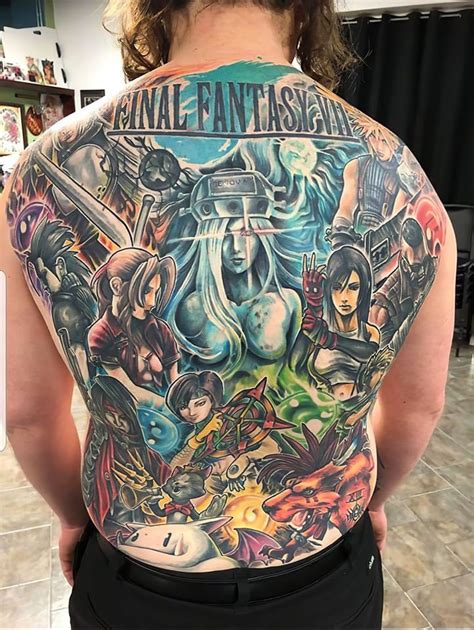 final fantasy 7 tattoos.